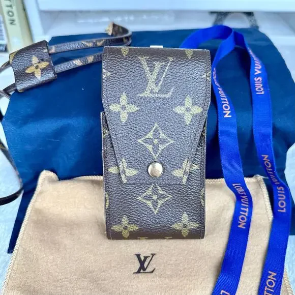 Louis Vuitton Card Case Key Fob holder lanyard w/ handmade lanyard CUSTOM - Picture 2 of 16